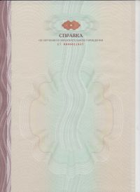 Академическая справка колледж с 2015 по 2024 год